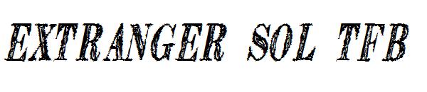 Extranger Sol TFB字体