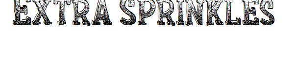 Extra Sprinkles字体