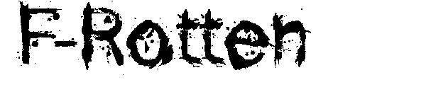 F-Rotten字体
