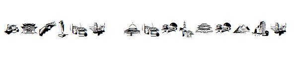 Famous Buildings字体