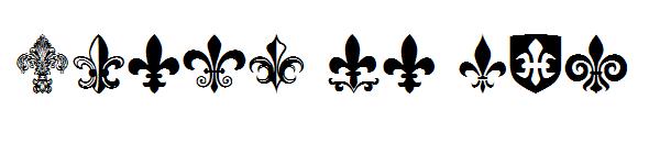 Fleur de Lis字体