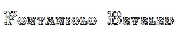 Fontaniolo Beveled字体