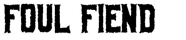 Foul Fiend字体