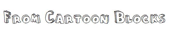 From Cartoon Blocks字体