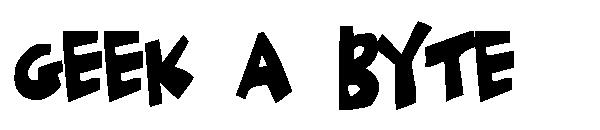 Geek a Byte字体