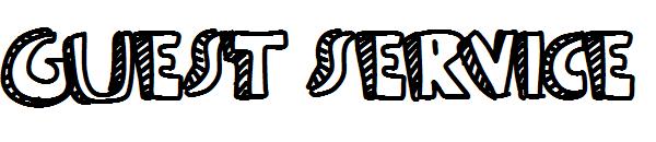 Guest Service字体