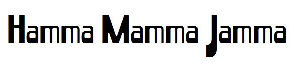 Hamma Mamma Jamma字体