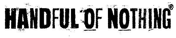 Handful of Nothing字体