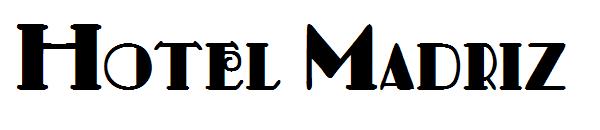 Hotel Madriz字体