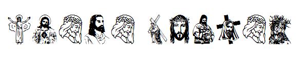 Jesus Christ字体