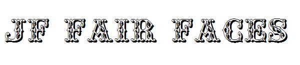 JF Fair Faces字体