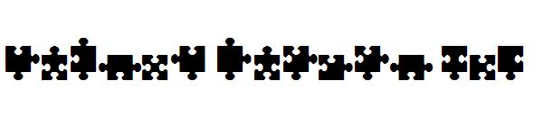 Jigsaw Pieces TFB字体
