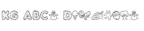 KG ABCs Dingbats字体
