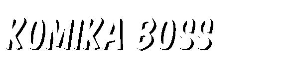 Komika Boss字体
