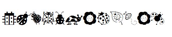 Ladybug Dings字体