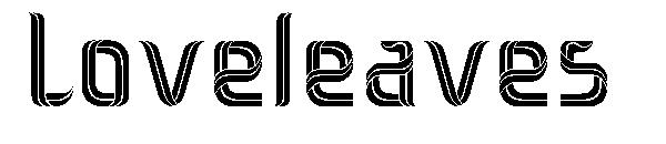 Loveleaves字体