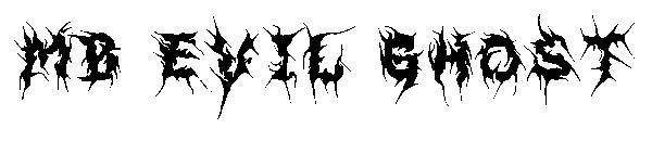 MB Evil Ghost字体
