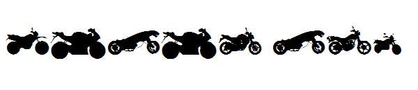 Motos TFB字体