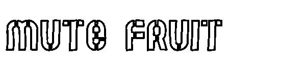 Mute Fruit字体