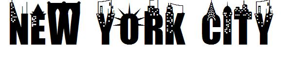New York City字体