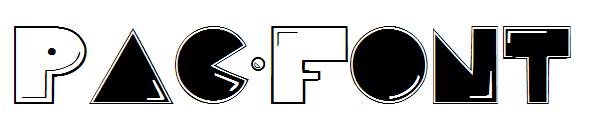 Pac-Font字体