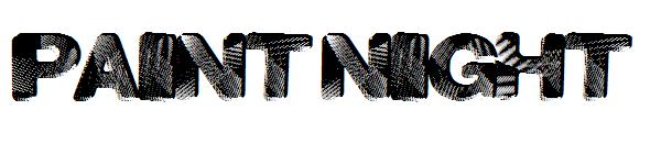Paint Night字体