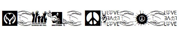Peace Forever字体