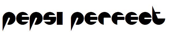 Pepsi Perfect字体