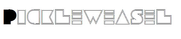 Pickleweasel字体