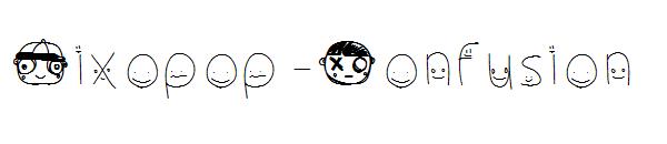 Pixopop Confusion字体