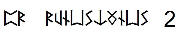 PR Runestones 2字体