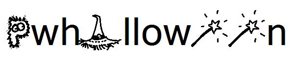 Pwhalloween字体