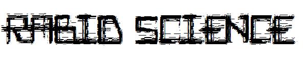 Rabid Science字体