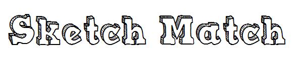 Sketch Match字体