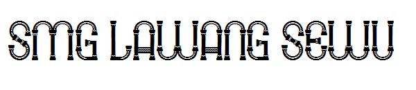SMG Lawang Sewu字体