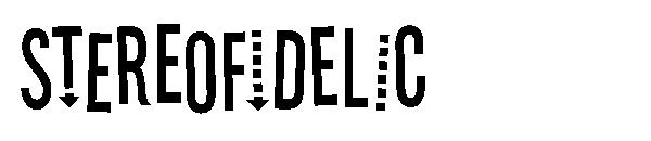 Stereofidelic字体