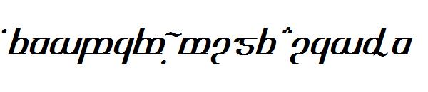 Tengwar Optime Diagon字体