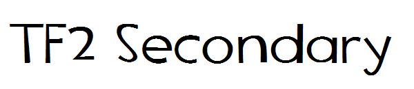 TF2 Secondary字体