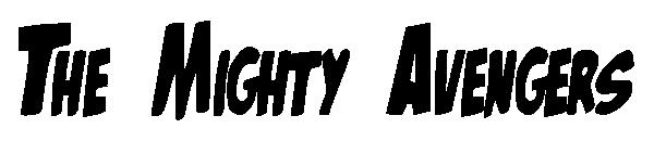 The Mighty Avengers字体