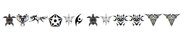 Tribal Tattoo字体