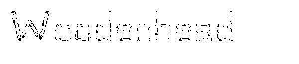 Woodenhead字体