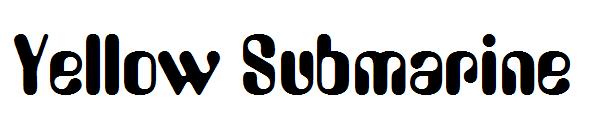 Yellow Submarine字体