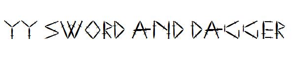 YY Sword and Dagger字体