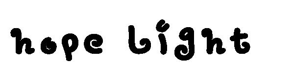 hope Light字体