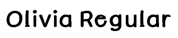 Olivia Regular字体