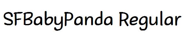 SFBabyPanda Regular字体