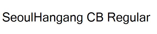 SeoulHangang CB Regular字体