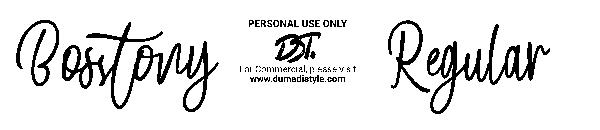 Bosstony 2 Regular字体