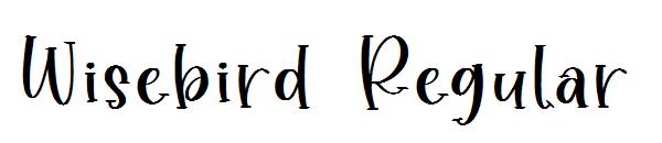 Wisebird Regular字体