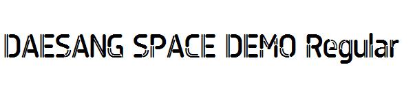 DAESANG SPACE DEMO Regular字体